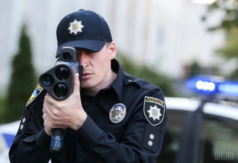 TruCam Radarkarte auf den Straßen der Ukraine TruCam на дорогах Украины
