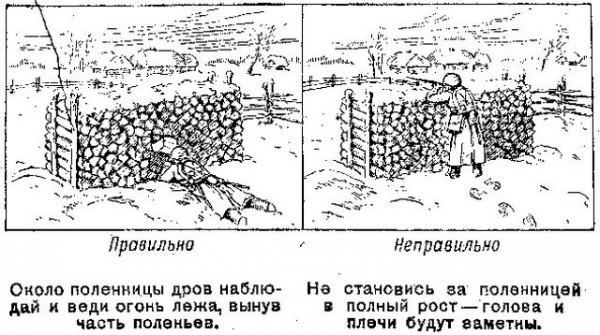 Scout-Erinnerung verkleiden Памятка разведчику по маскировке