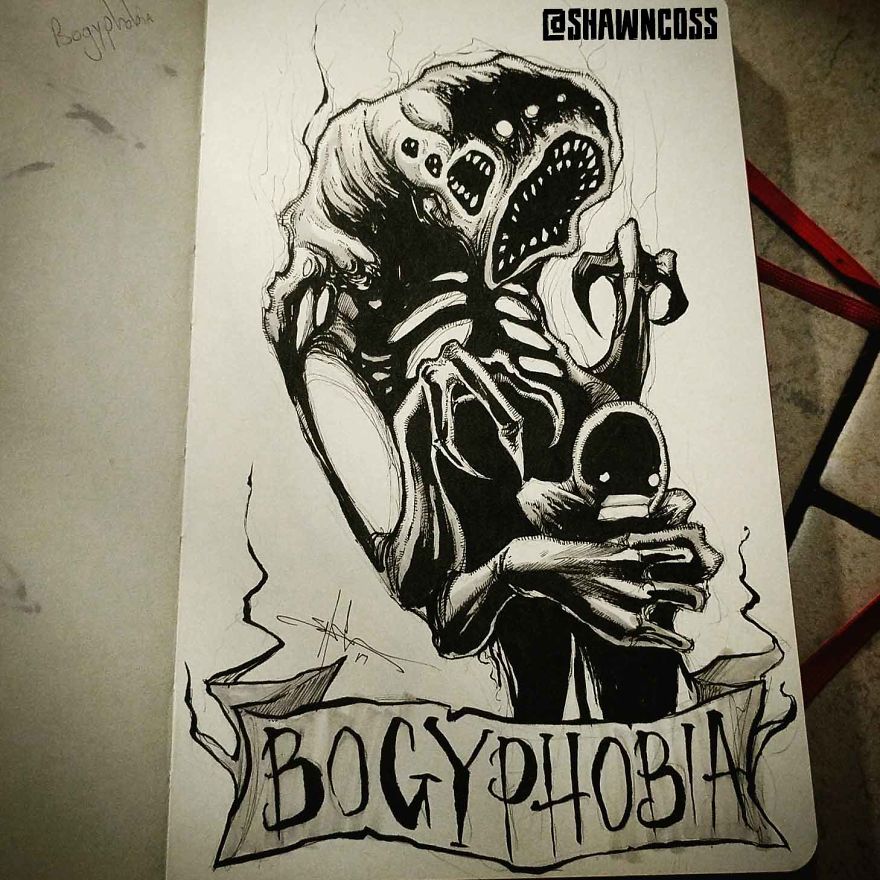 Godphobia - Gruselige, erschreckende Bilder über die häufigsten menschlichen Phobien und ihre Beschreibung Богифобия - Изображения фобий человека