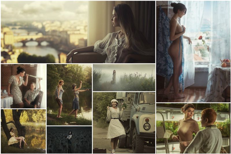 Schöne Mädchen Fotosets Фотосеты прекрасных девушек