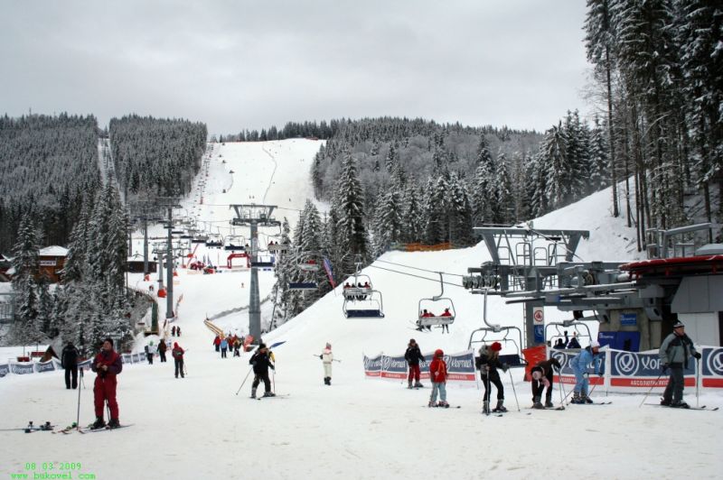 Sokolskoe - Wintersportorte der Karpaten Сокольское - Зимние курорты Украины