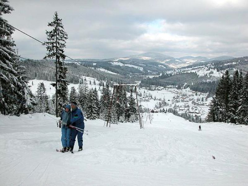 Vyskov - Wintersportorte der Karpaten Вышков - Зимние курорты Украины
