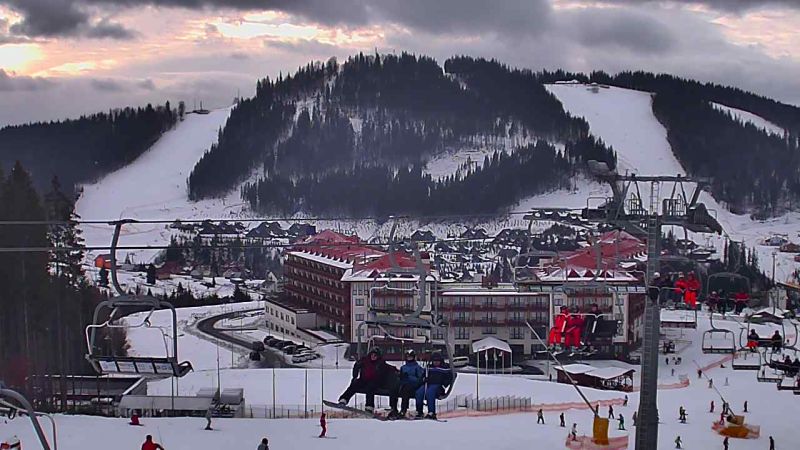 Bukovel - Winterorte der Karpaten Буковель - Зимние курорты Украины