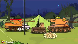 Cartoons World of Tanks