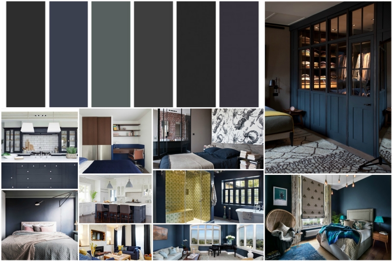 Farbe: Black Indigo - wie zu verwenden und mit was zu kombinieren