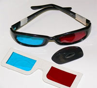 Wie man 3D-Brille mit den Händen zu Hause