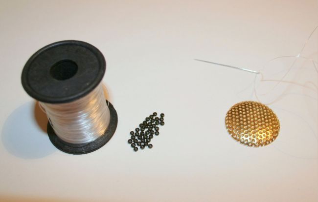 Materialien für die Weberei Perlen
