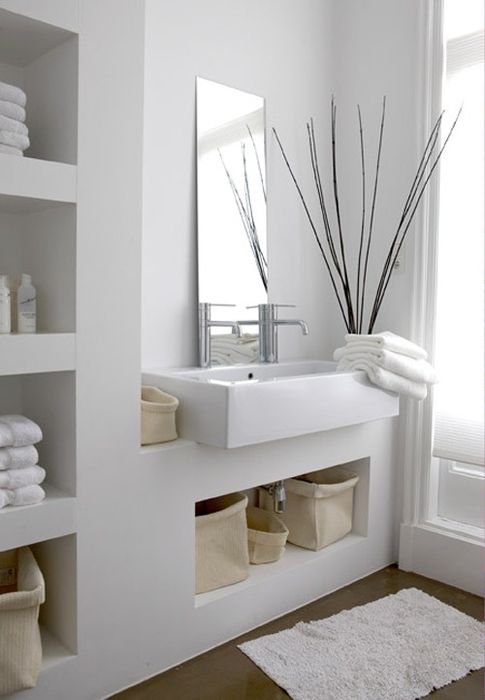 Lagerung im Badezimmer: coole Ideen für jeden Raum Хранение в ванной: крутые идеи для любого пространства