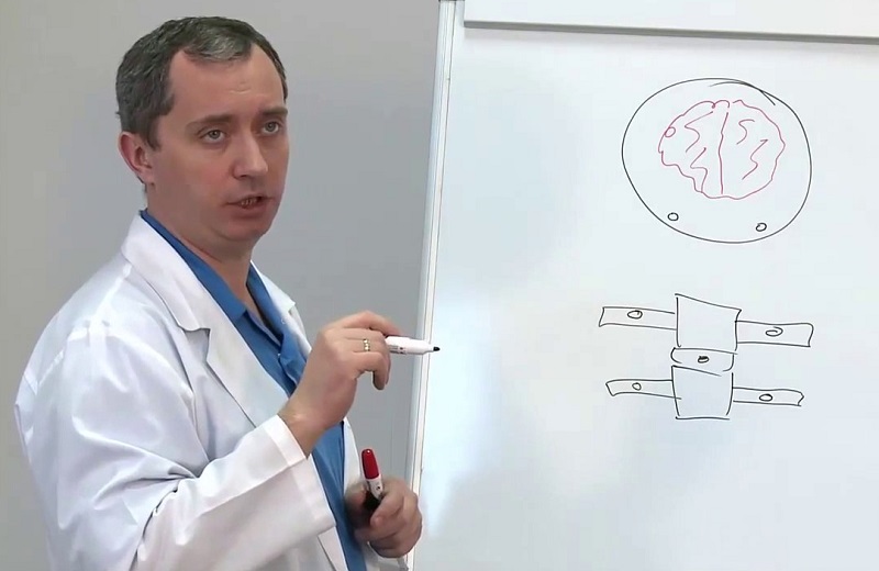 Übungen für zervikale Osteochondrose, die 90% der erwerbstätigen Bevölkerung betrifft Упражнения при шейном остеохондрозе