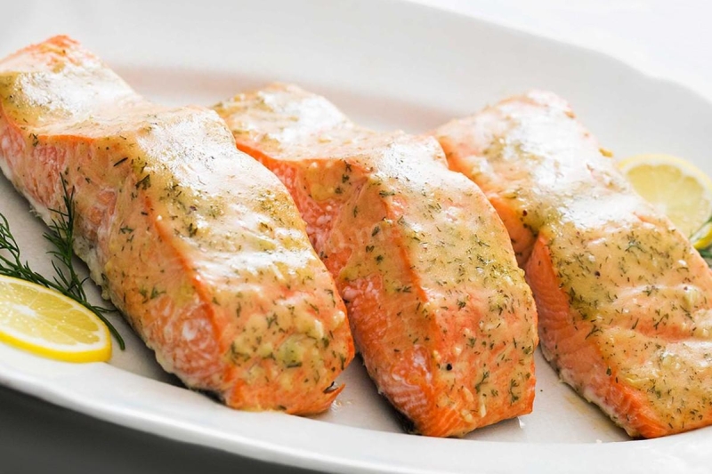 Lachs - Essen jeden Tag Лосось - Продукты на каждый день