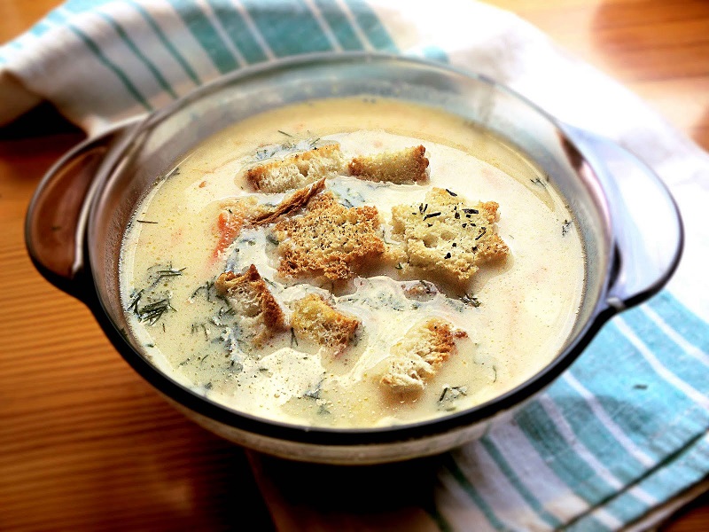 Käsesuppe - Um den Magen war nicht faul! Die besten Suppen für unser Verdauungssystem Сырный суп - Полезные супы