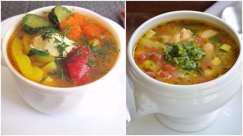 Gemüsesuppe - Um den Magen war nicht faul! Die besten Suppen für unser Verdauungssystem Овощной суп - Полезные супы