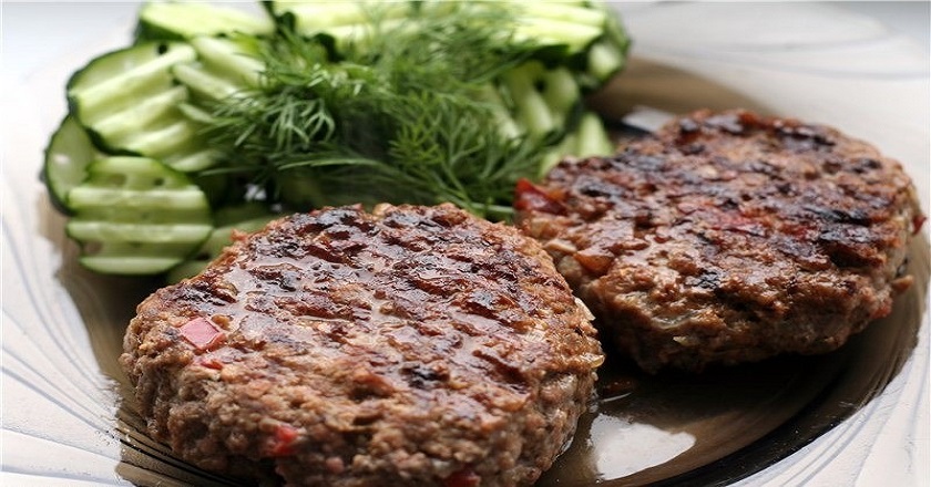 Hackfleisch (Hamburger, Hackfleisch) - Arten von Steaks Рубленое мясо (гамбургер, фарш) - стейк