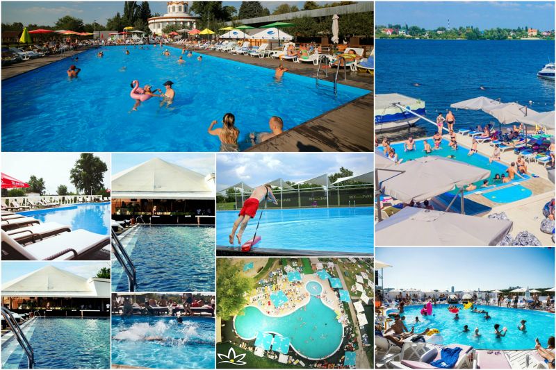 Strände mit einem Schwimmbad in Kiew Лучшие пляжи с бассейном в Киеве: куда поехать и сколько стоит