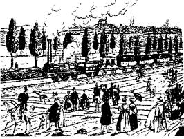 Die erste Eisenbahn in Deutschland