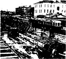 Der Bau der ersten U-Bahn-Linie