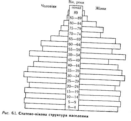 Statevo-vіkova Bevölkerungsstruktur