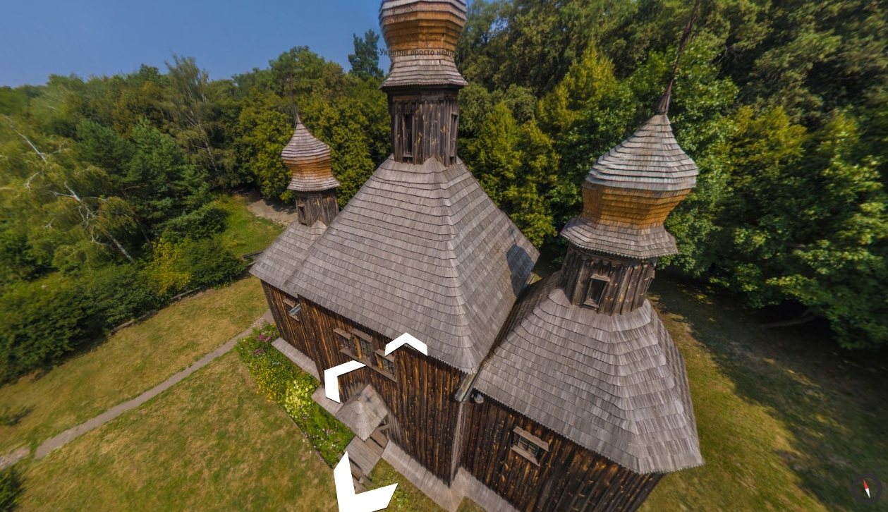 Google machte 3D-Touren durch die Freilichtmuseen der Ukraine 3D-туры по музеям Украины