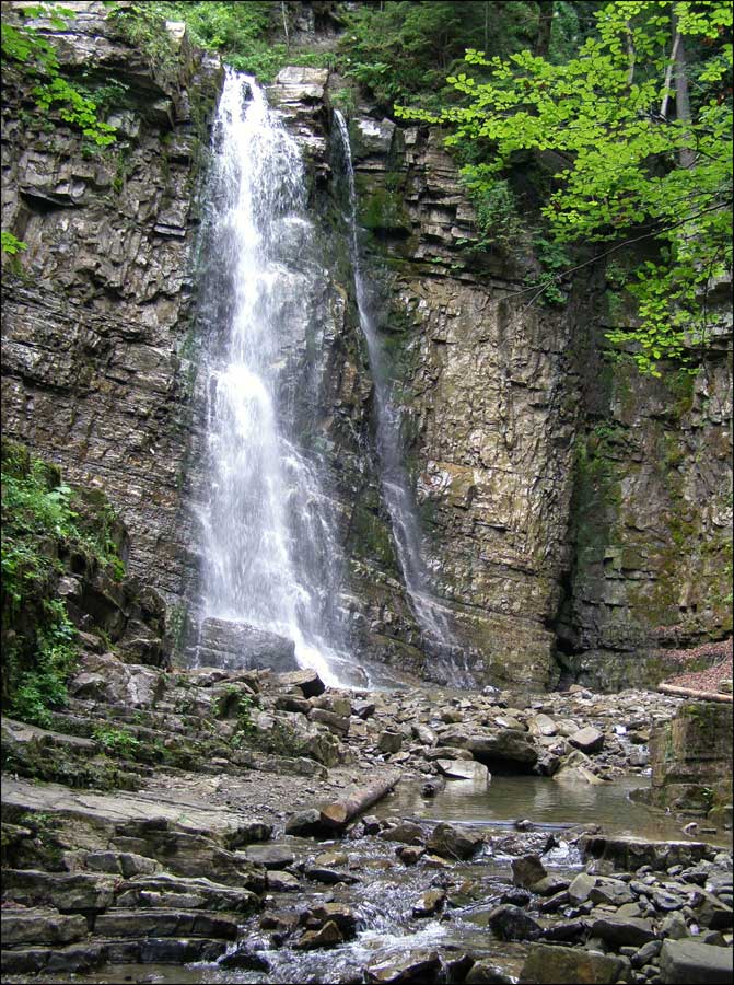 Manyavsky Falls - Alle Wasserfälle der Ukraine: 40+ Schöne Wasserfälle der Ukraine (Foto) Манявский водопад - ТОП водопадов Украины
