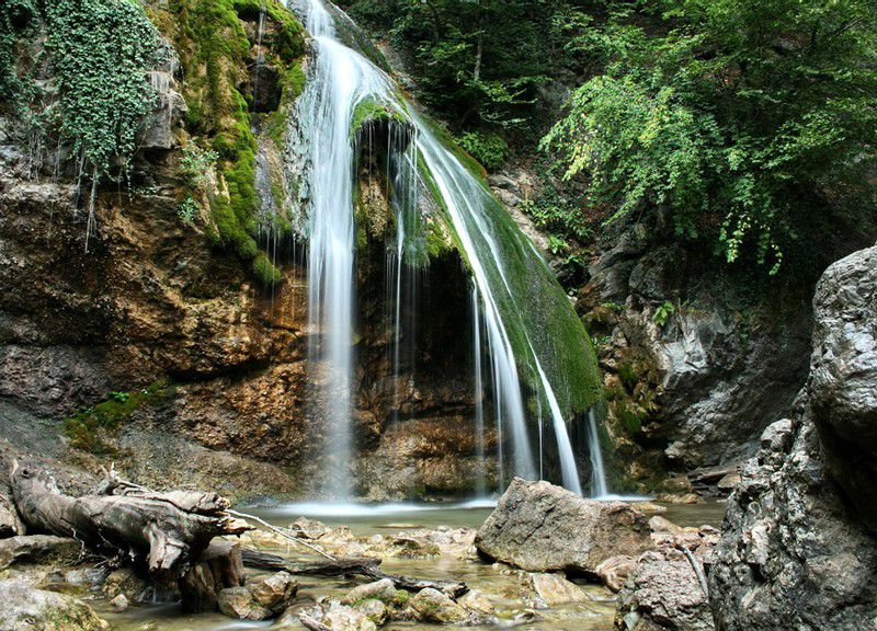 Jude-Jur Falls - Alle Wasserfälle der Ukraine: 40+ schöne Wasserfälle der Ukraine (Foto) Водопад Джуд-Джур - ТОП водопадов Украины