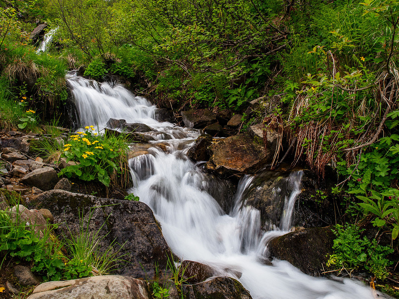 Dzembronsky Falls - Alle Wasserfälle der Ukraine: 40+ Schöne Wasserfälle der Ukraine (Foto) Дзембронськи водопады - ТОП водопадов Украины