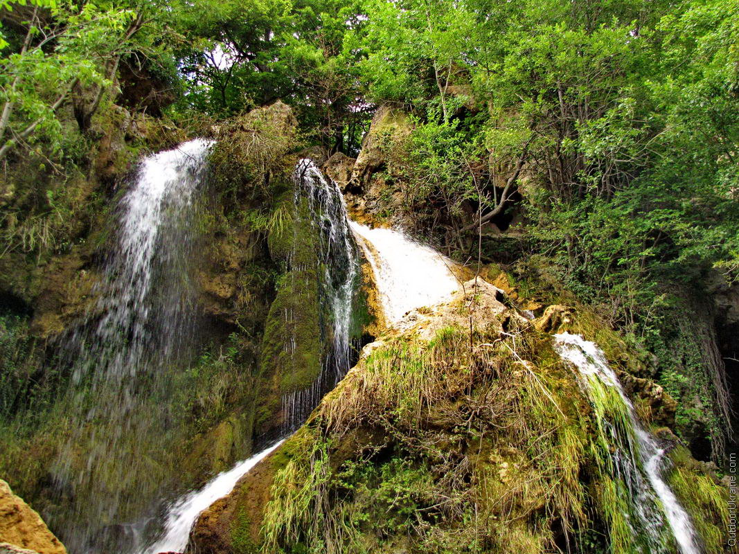Su-Uchkhan Wasserfall - Alle Wasserfälle der Ukraine: 40 schöne Wasserfälle der Ukraine (Foto) Водопад Су-Учхан - ТОП водопадов Украины