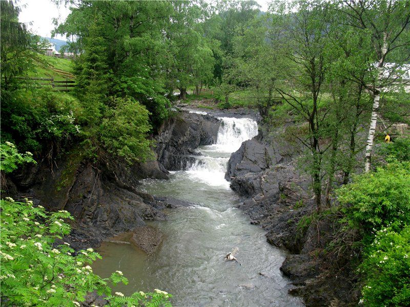 Kulivetsky Falls - Alle Wasserfälle der Ukraine: 40 schöne Wasserfälle der Ukraine (Foto) Водопад Куливецький - ТОП водопадов Украины