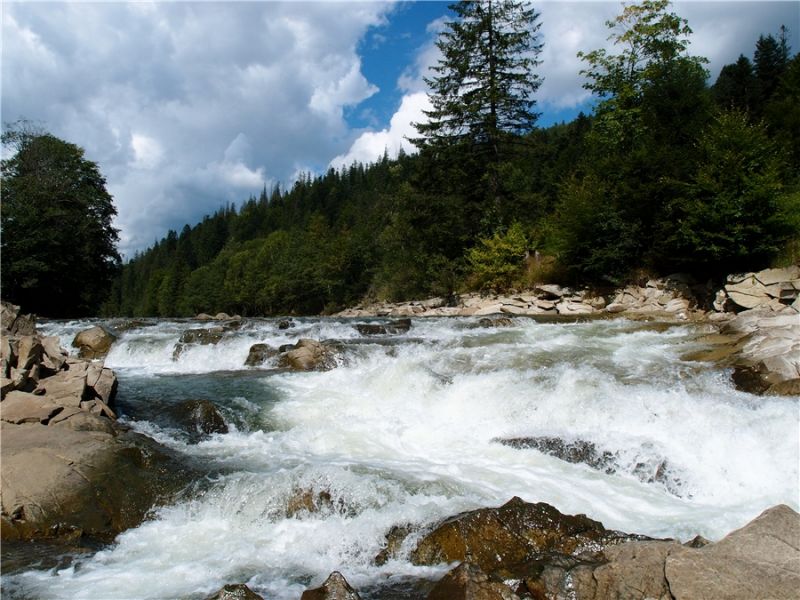 Mizunsky-Wasserfälle - Alle Wasserfälle der Ukraine: 40 schöne Wasserfälle der Ukraine (Foto) Мизунские водопады - ТОП водопадов Украины