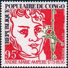 Andre Marie Ampere zu kennzeichnen Kongo