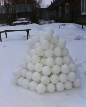 Snezhkolep - jetzt Sculpt Schneebälle ganz einfach! Снежколеп - теперь лепить снежки просто и удобно!