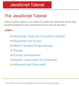 Eine Auswahl an kostenlosen Büchern zu JavaScript für Anfänger Бесплатные книги по JavaScript