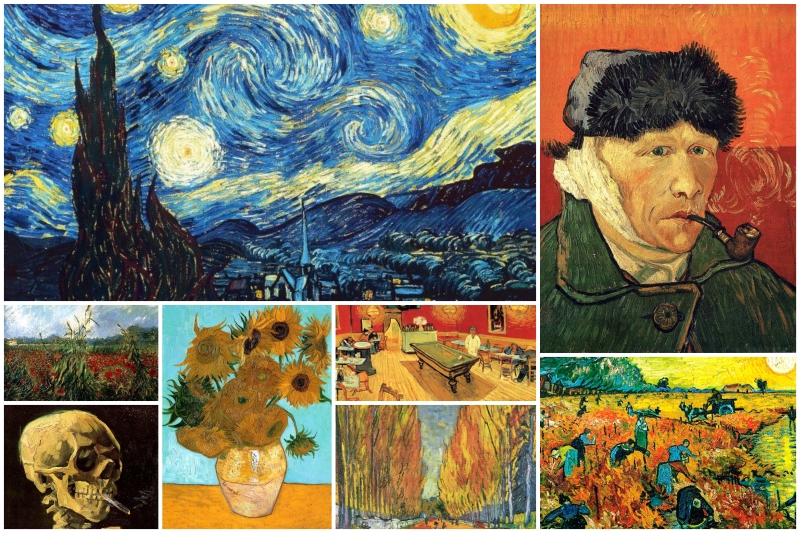 33 Van-Gogh-Meisterwerke, die jeder kennen sollte 33 картины Ван Гога, которые должен знать каждый