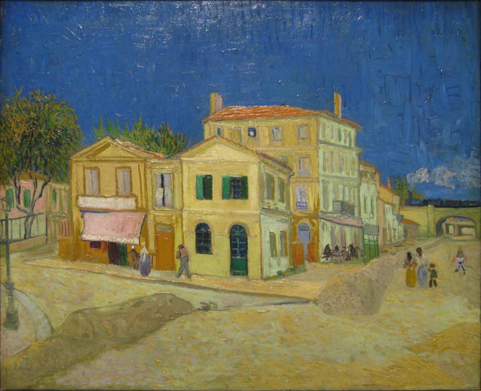 Das Gelbe Haus von 1888 - Meisterwerke von Van Gogh, die jeder kennen sollte Жёлтый дом 1888 г. - Картины Ван Гога, которые должен знать каждый