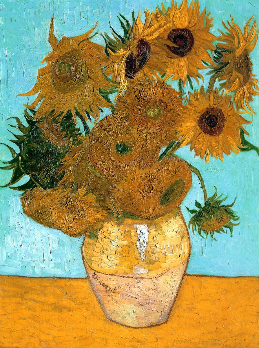 Sonnenblumen - Van Goghs Meisterwerke, die jeder kennen sollte Подсолнухи - Картины Ван Гога, которые должен знать каждый