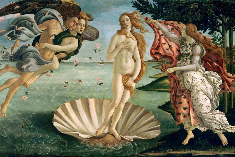 Sandro Botticelli, Die Geburt der Venus Сандро Боттичелли, «Рождение Венеры»
