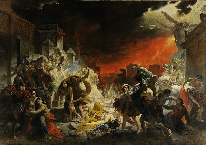 Karl Bryullov, "Der letzte Tag von Pompeji" Карл Брюллов, «Последний день Помпеи»
