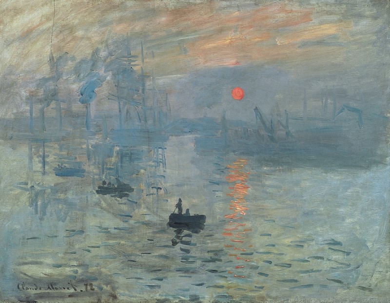 Claude Monet, „Eindruck. Die aufgehende Sonne Клод Моне, «Впечатление. Восходящее солнце»