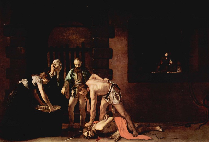 Caravaggio, "Die Enthauptung Johannes des Täufers" Караваджо, «Обезглавливание Иоанна Крестителя»