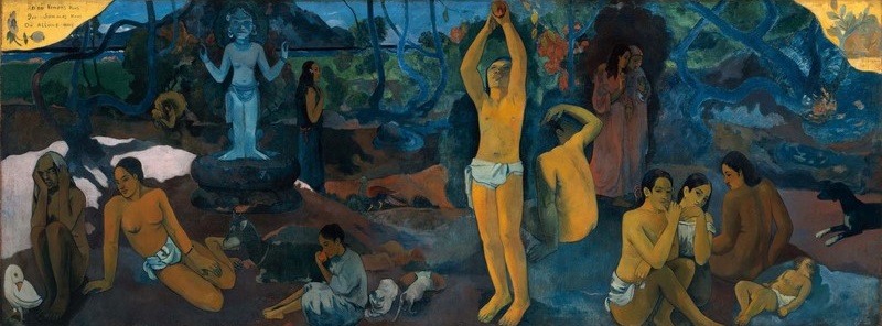 Paul Gauguin „Woher kommen wir? Wer sind wir? Wohin gehen wir? " Поль Гоген «Откуда мы пришли? Кто мы? Куда мы идём?»