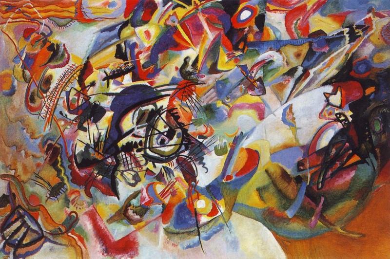 Vasily Kandinsky, "Zusammensetzung VII" Василий Кандинский, «Композиция VII»
