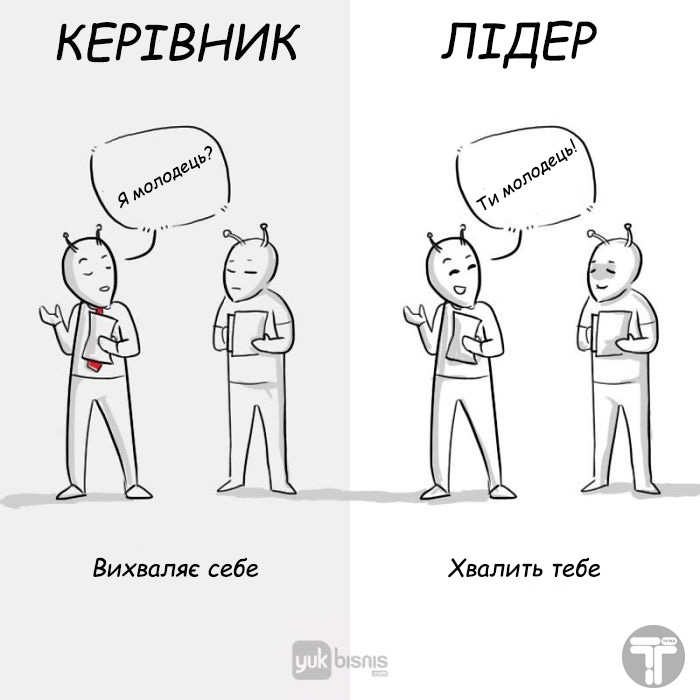 Der Unterschied zwischen einem Chef und einem echten Anführer 8 картинок о том, в чем разница между боссом и настоящим лидером