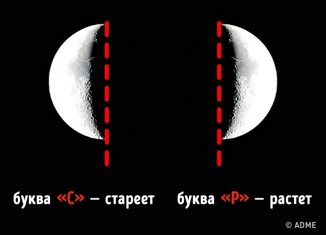 Finde heraus, ob der Mond wächst oder schwindet - Simple life tricks Узнать, растет луна или убывает - Этим хитростям нас научили еще в школе, и они до сих пор работают