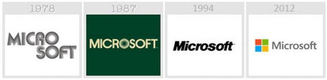 Microsoft - Die Entwicklung der Logos von Apple, Google, Nokia, BMW, Audi und anderen bekannten Marken Microsoft - Эволюция логотипов Apple, Google, Nokia, BMW, Audi