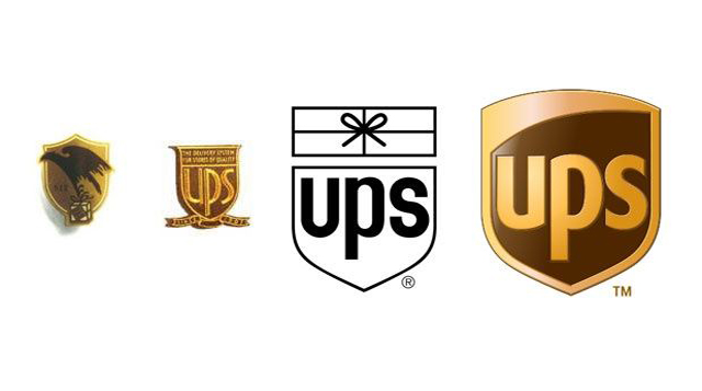 UPS - Die Entwicklung der Logos von Apple, Google, Nokia, BMW, Audi und anderen bekannten Marken UPS - Эволюция логотипов Apple, Google, Nokia, BMW, Audi