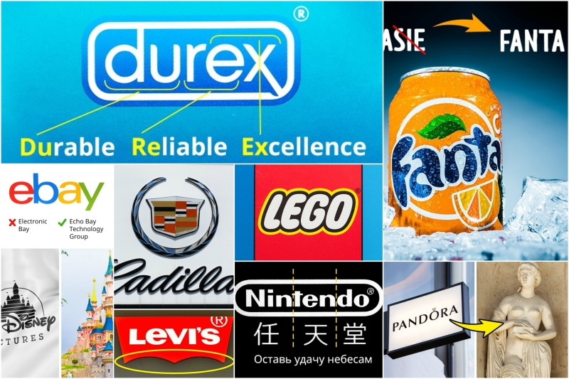 Logos, deren Bedeutung Sie nicht einmal erraten haben Смысл логотипов брендов