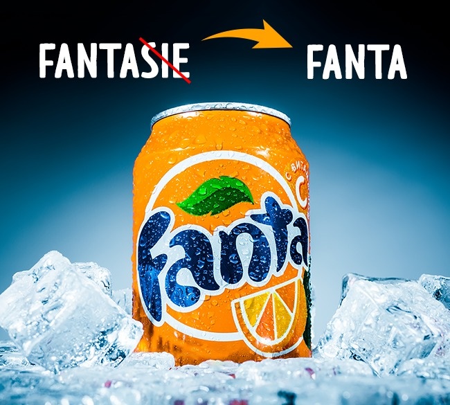 Fanta - Logos, deren Bedeutung Sie nicht einmal erraten haben Fanta - Смысл логотипов брендов