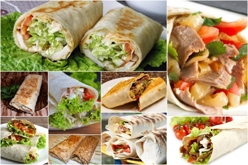 Die besten hausgemachten Shawarma-Rezepte Лучшие рецепты домашней шаурмы