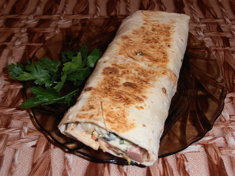 Shawarma mit Kartoffelzusatz - Die besten hausgemachten Shawarma-Rezepte Шаурма с добавлением картошки - Лучшие рецепты домашней шаурмы