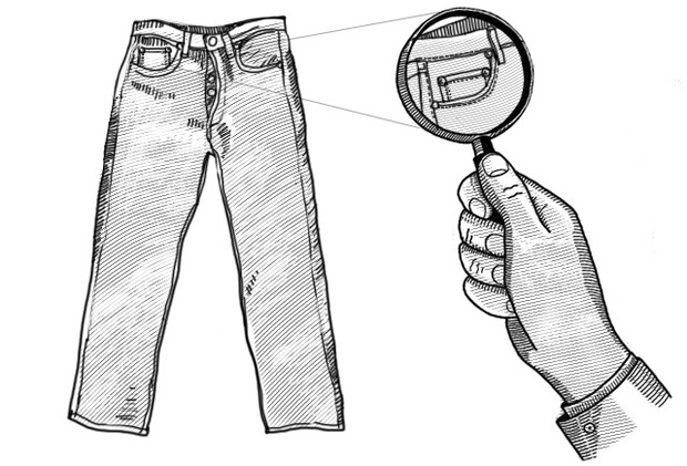 Was ist die fünfte kleine Tasche in Jeans? Как япоявился пятый маленький карман в джинсах