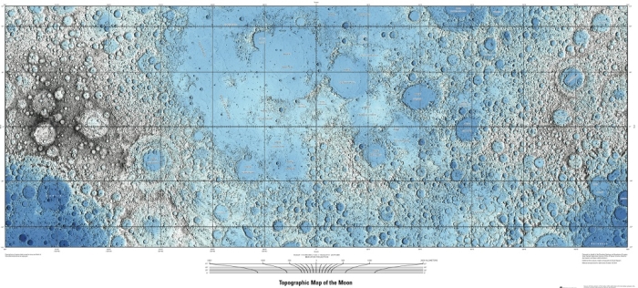 Сверхподробные карты лунной поверхности